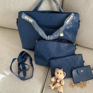 4 PC Women/Child Hand Bag
